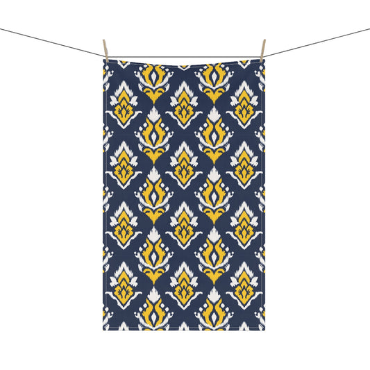 Tea Towels | Yellow & Blue | Ikat