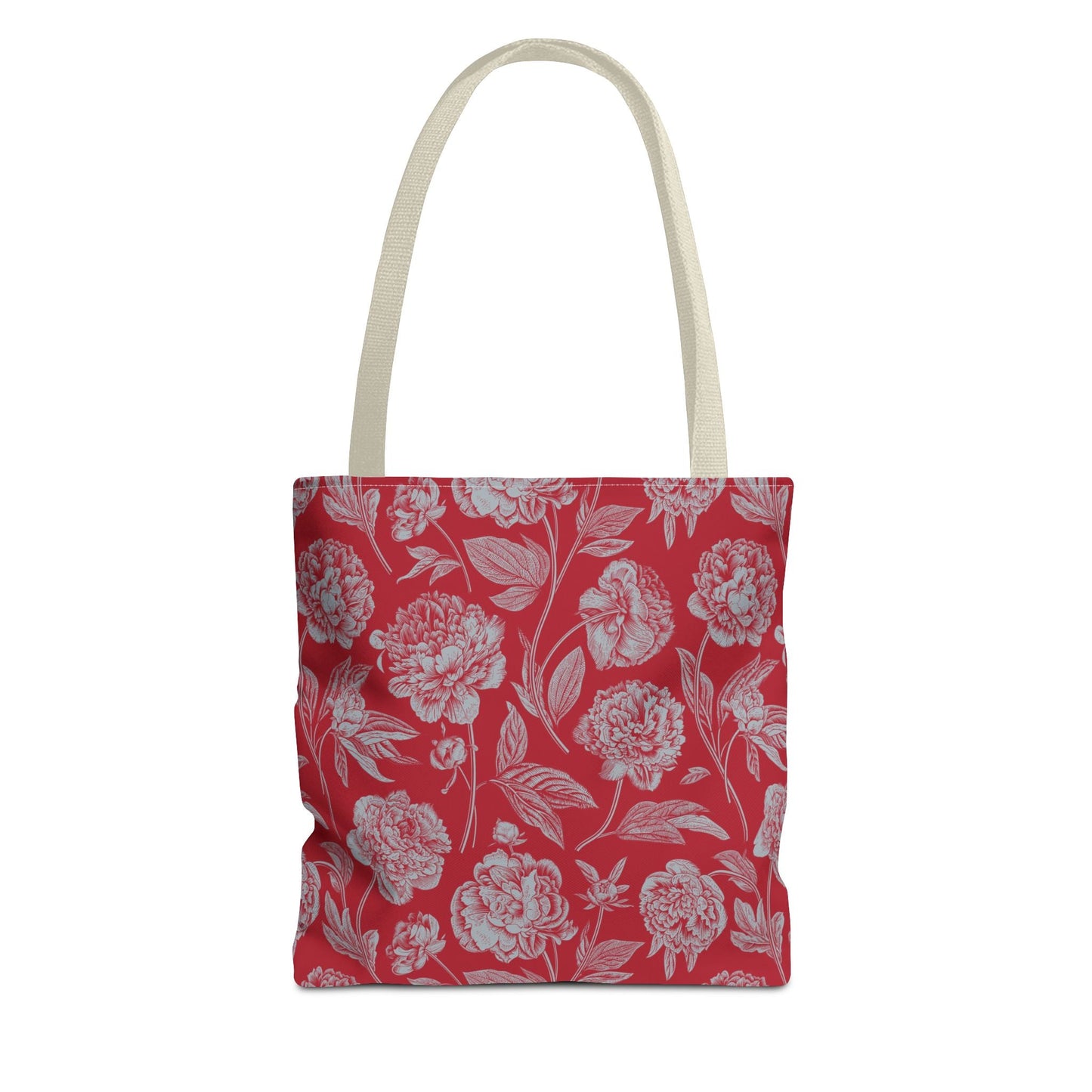 Totes | Red & Gray | Peony