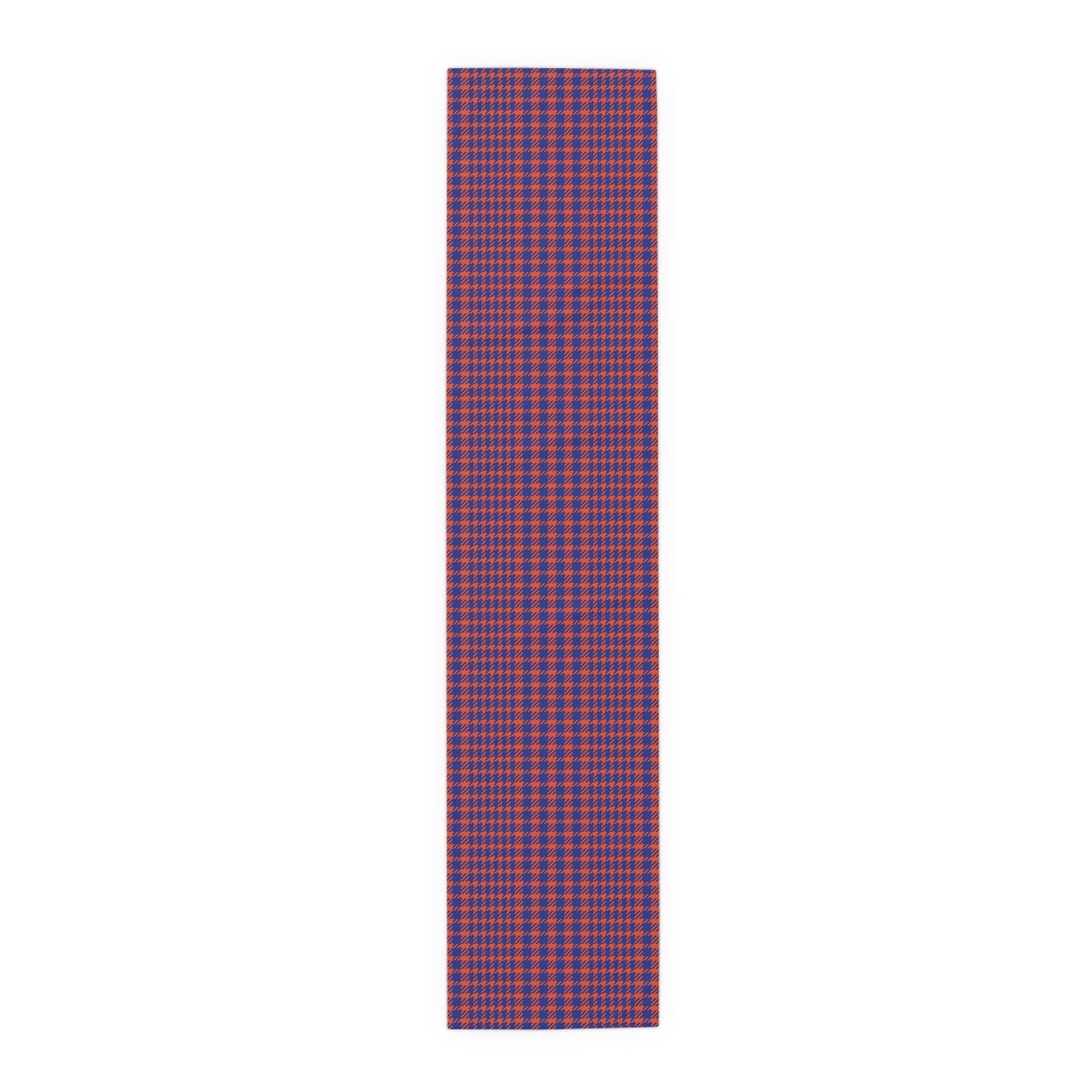 Table Runner | Bright Blue & Orange | Tweed