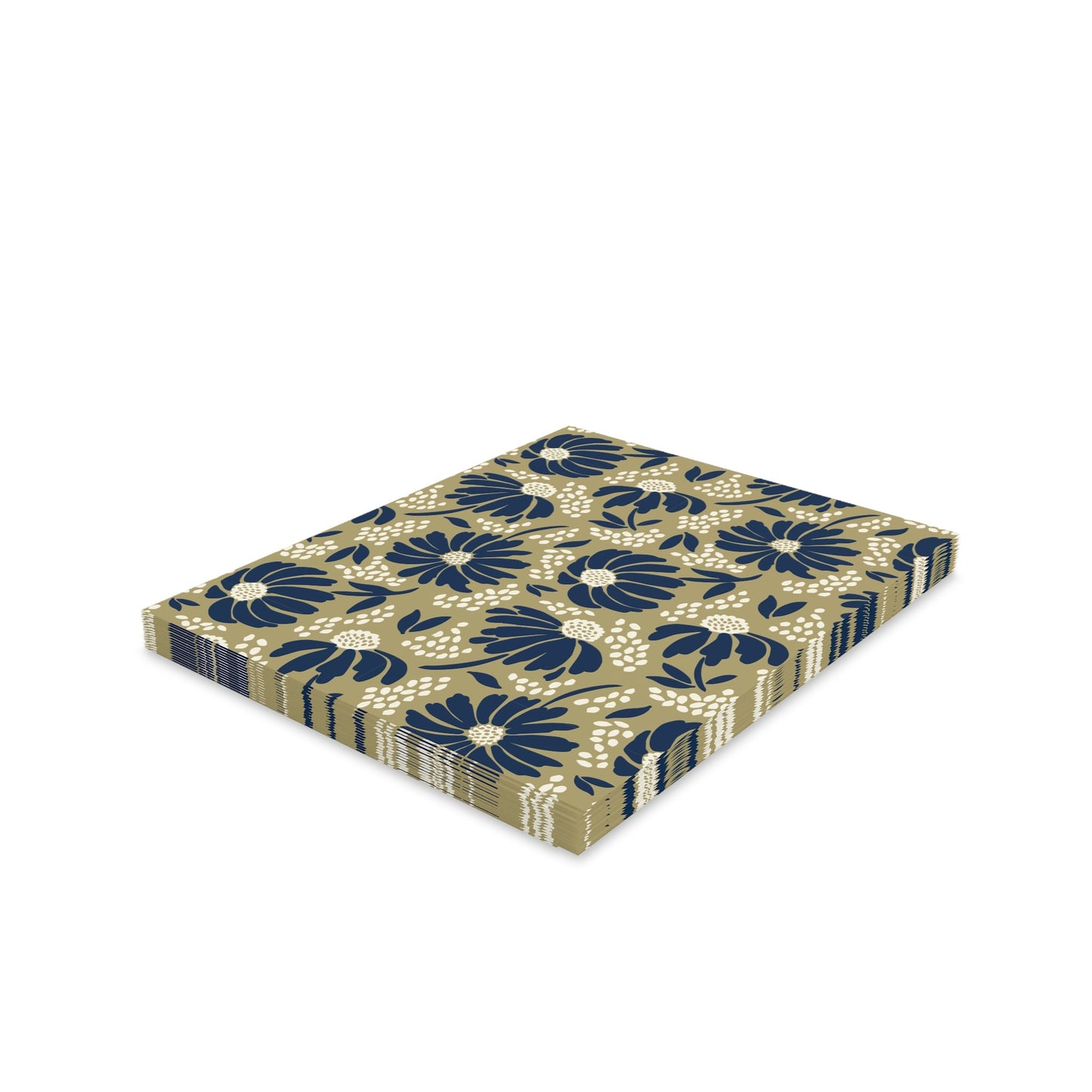 Notecards Set | Blue & Gold | Bellis