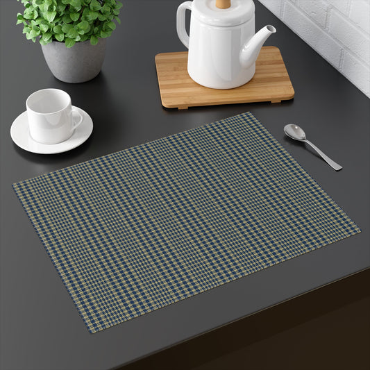 Placemat | Blue & Gold | Tweed
