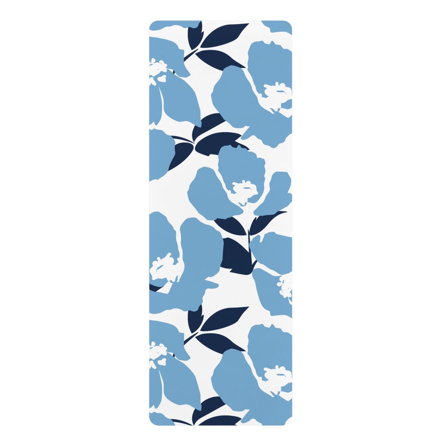 Yoga Mat | Light Blue & White | Poppy