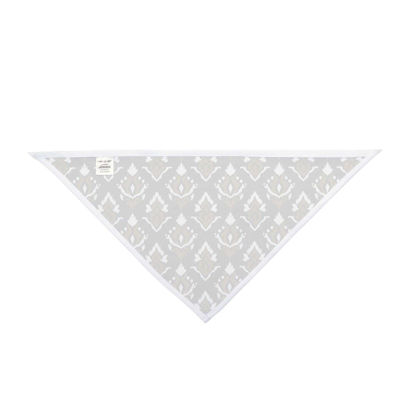Pet Bandana | Black & Gold | Ikat