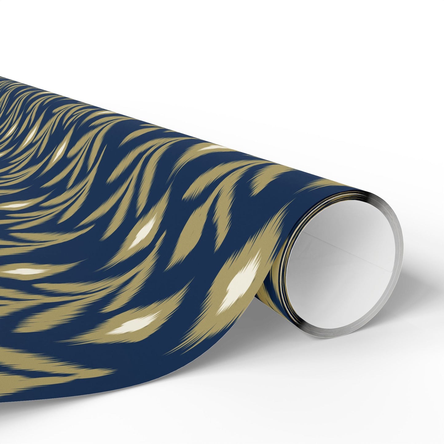 Gift Wrap | Blue & Gold | Laurel