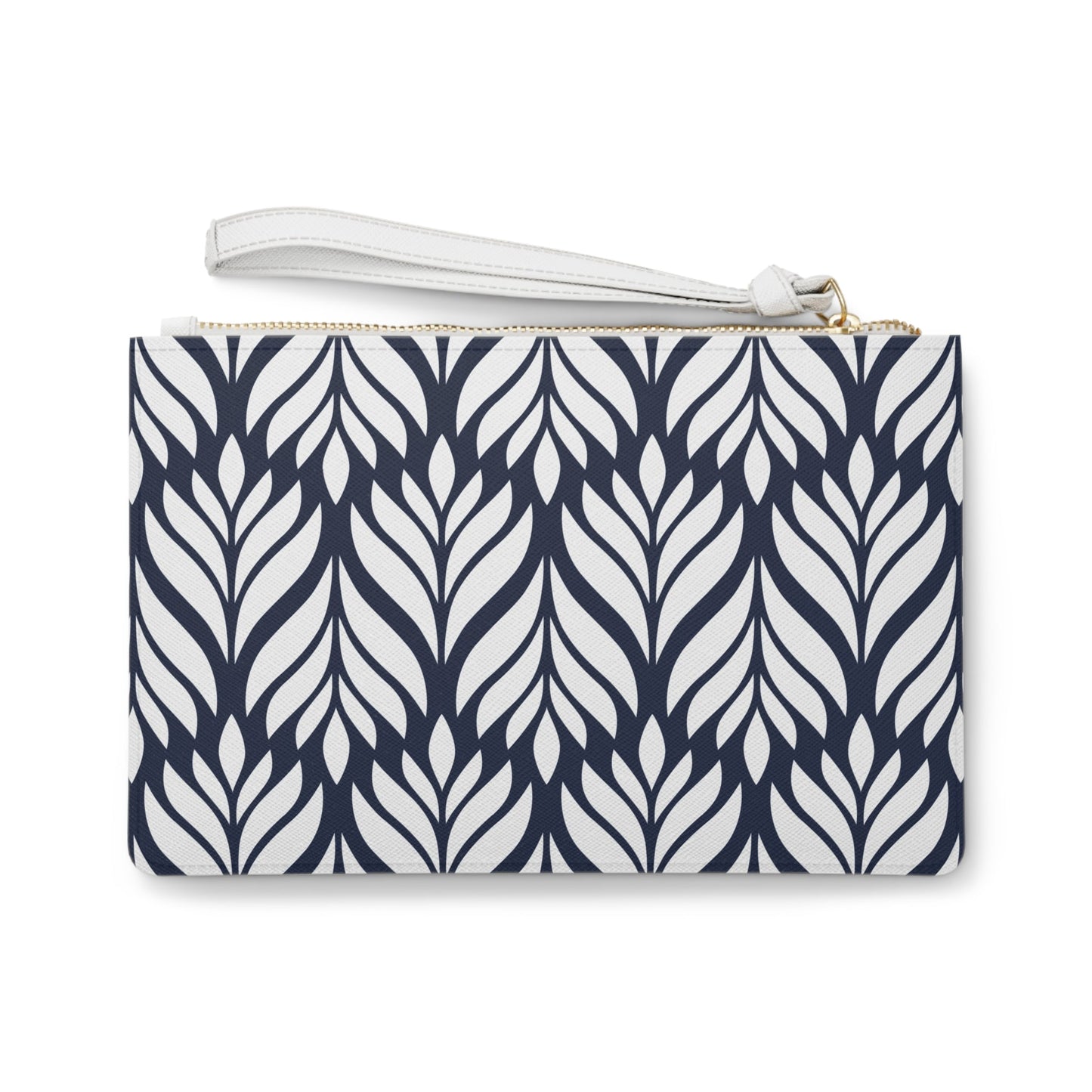 Clutch Bag | Navy & White | Palm