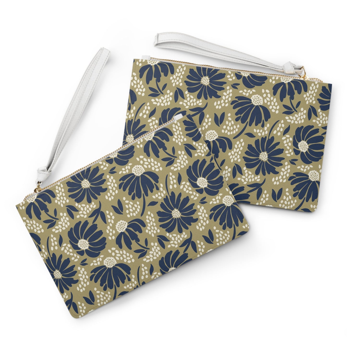 Clutch Bag | Gold & Blue | Bellis