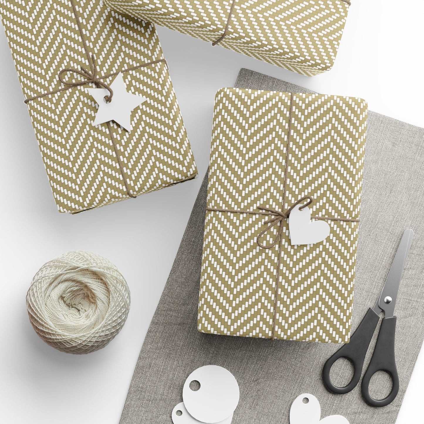 Gift Wrap | Atlanta, Georgia | Herringbone
