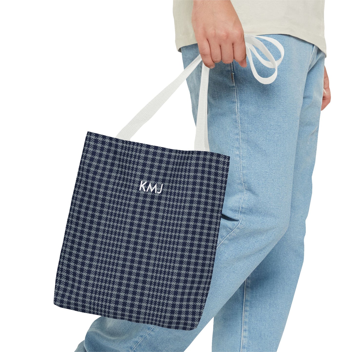 Totes - Personalized | Navy & White | Tweed