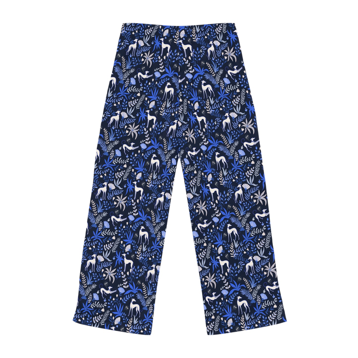 Adult PJ Pants | Greyhounds | Blue Fern