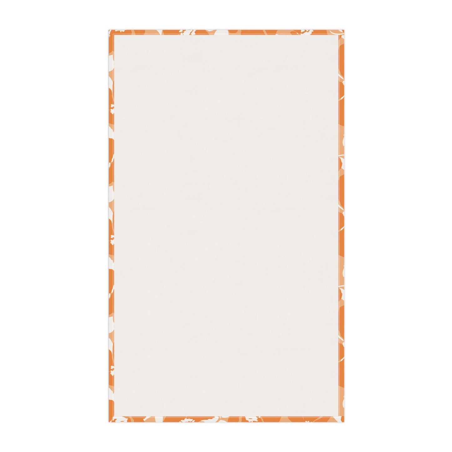 Tea Towel | Orange & White | Poppy
