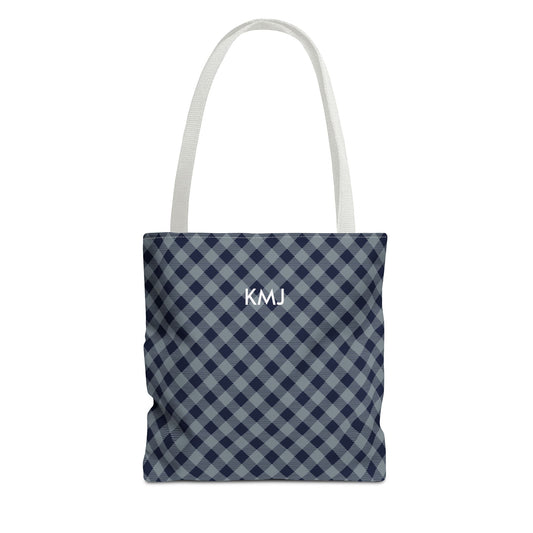 Totes - Personalized | Navy & White | Gingham