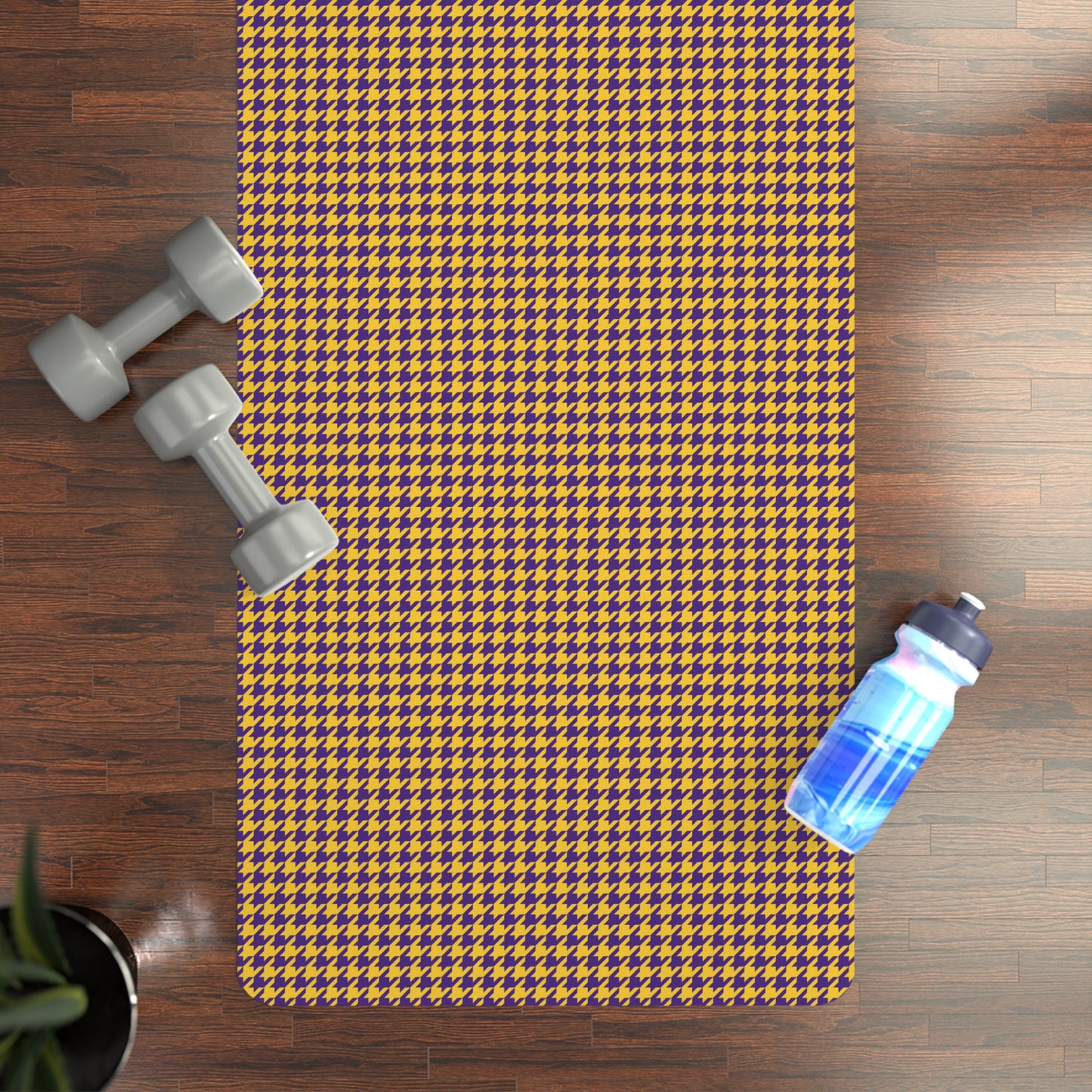 Yoga Mat | Baton Rouge, Louisiana | Houndstooth