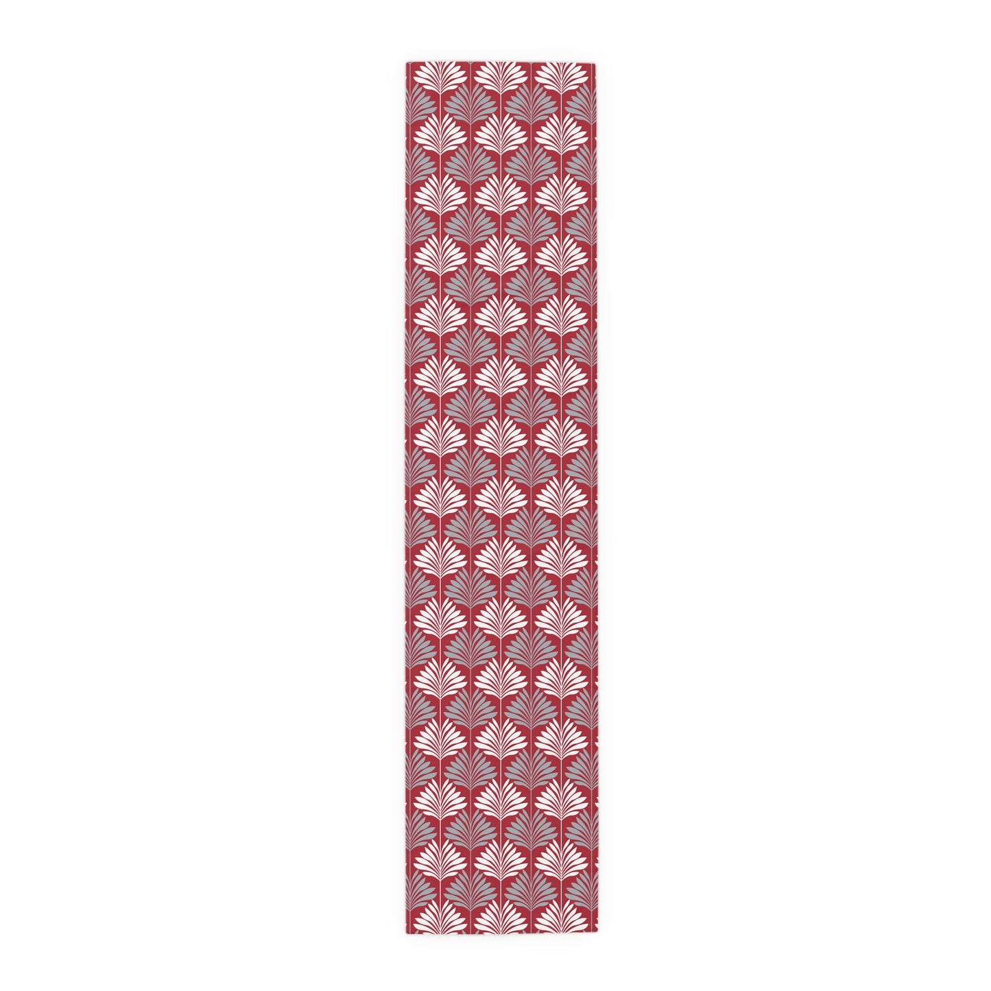 Table Runner | Red & Gray | Deco