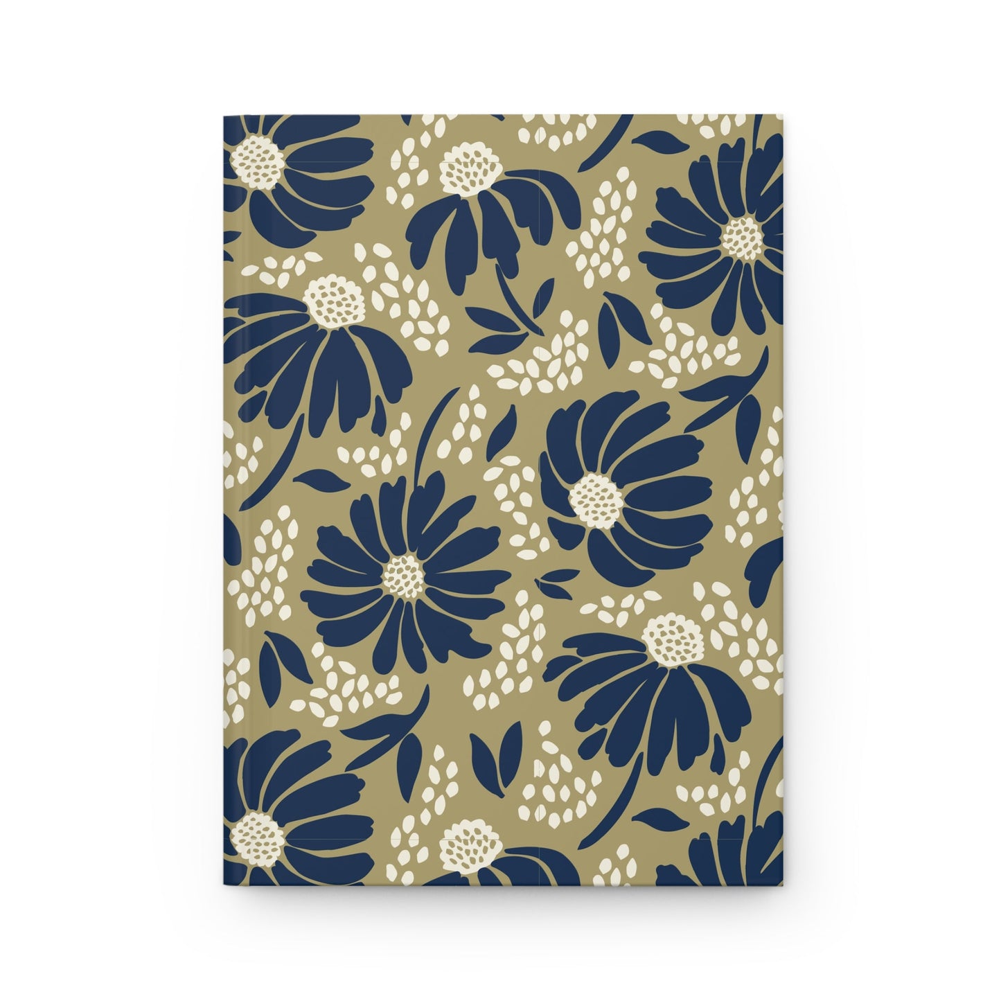 Hardcover Journal | Blue & Gold | Bellis