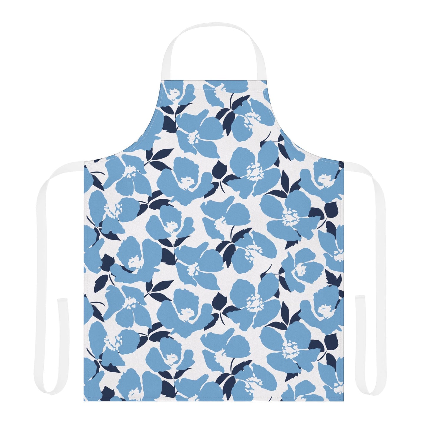 Apron | Light Blue & White | Poppy