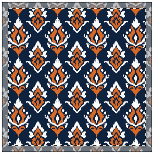 Napkin 4-set | Auburn, Alabama | Ikat