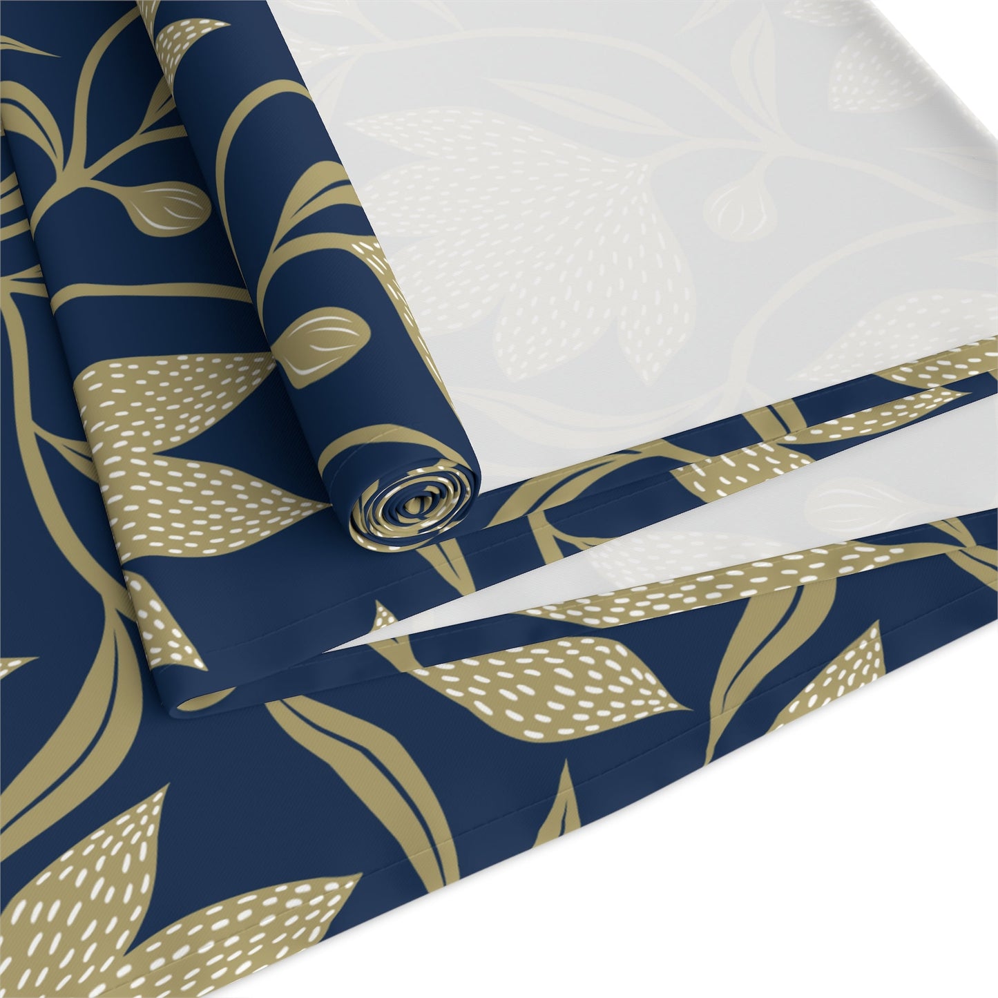 Table Runner | Blue & Gold | Magnolia