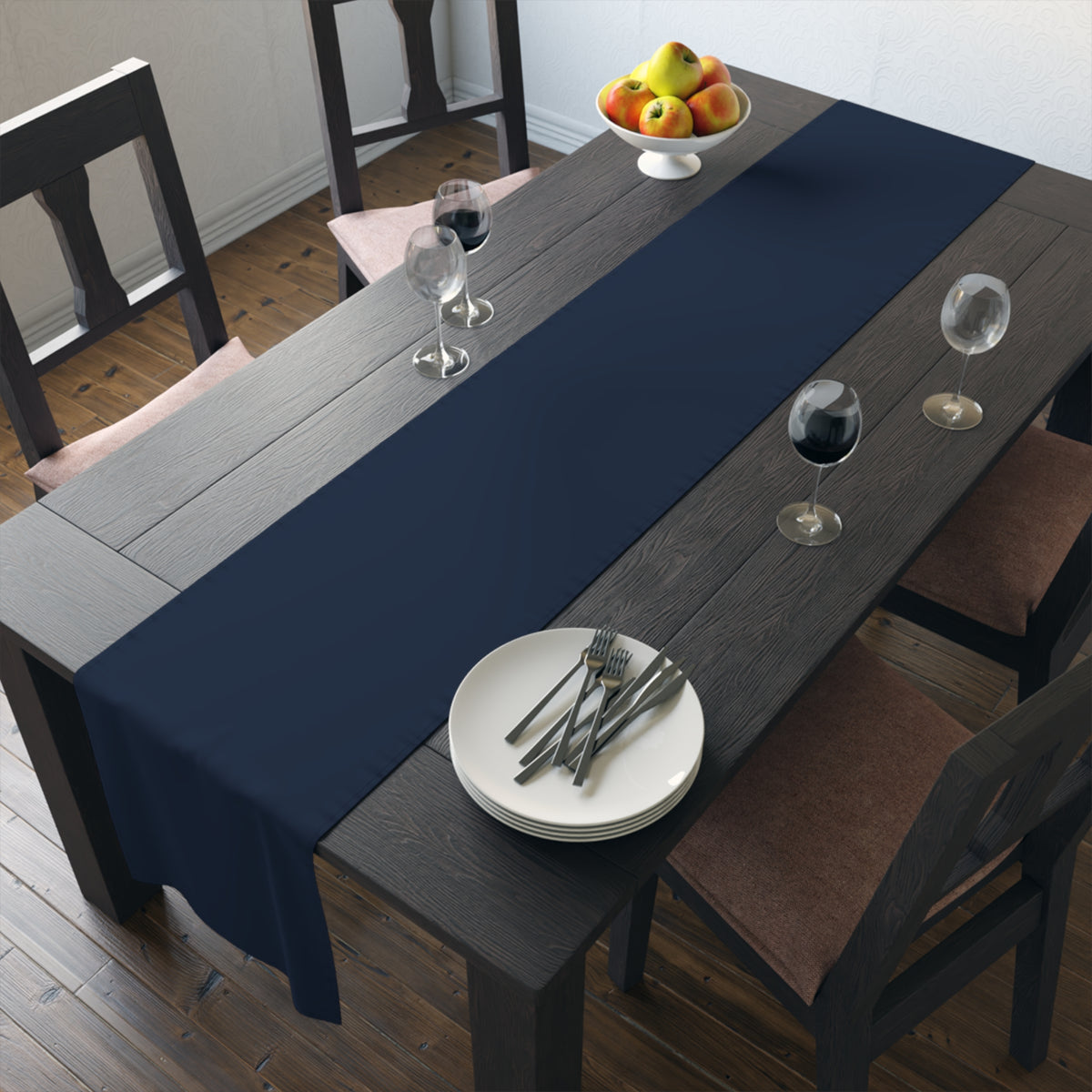 Table Runner | Notre Dame, Indiana | Dark