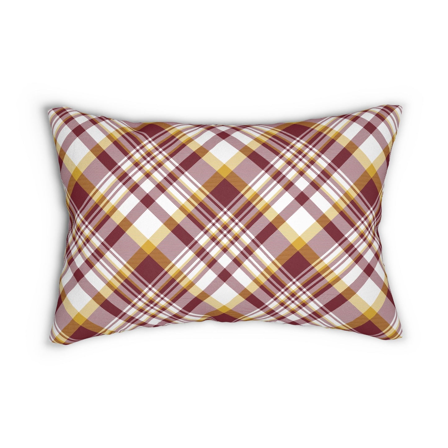 Pillow | Red & Yellow | Tartan