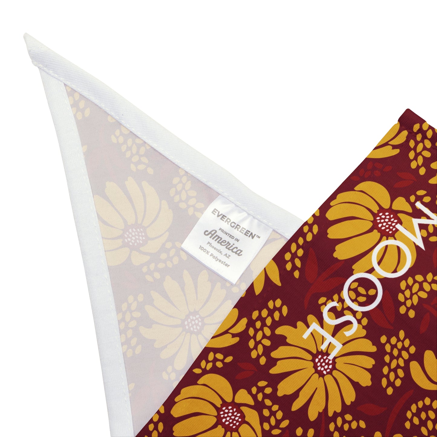 Pet Bandana- Personalized | Red & Yellow | Bellis