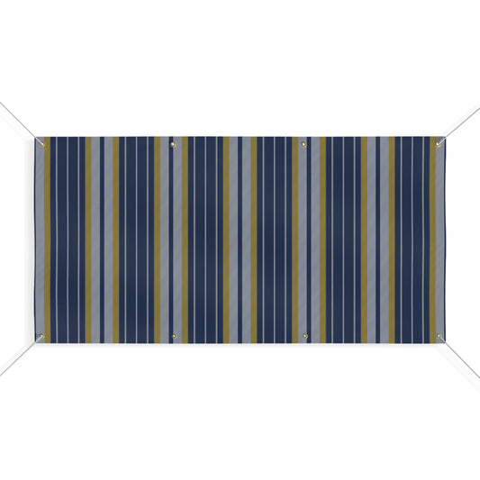 Banner | Yellow & Blue | Stripe