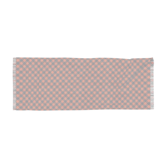 Scarf | Orange & Blue | Gingham