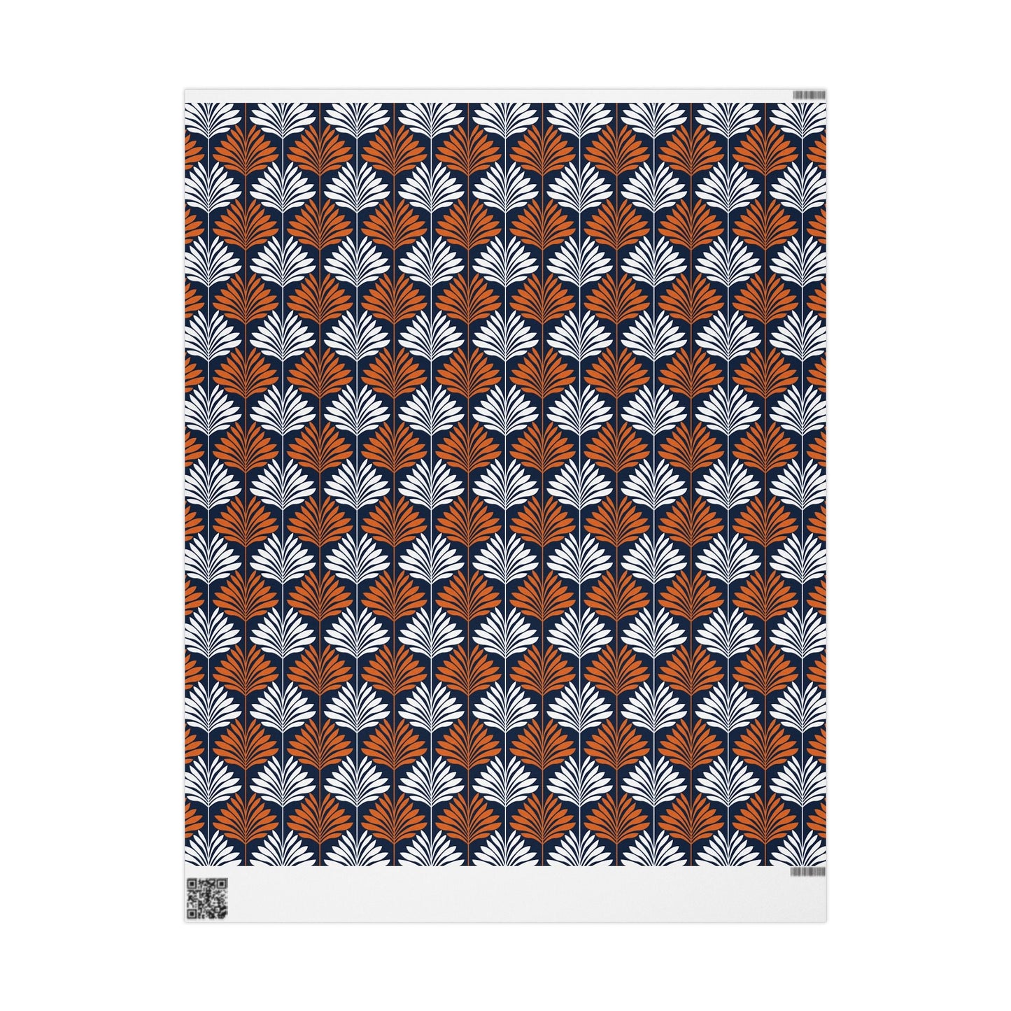 Gift Wrap | Orange & Blue | Deco