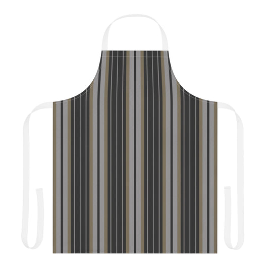 Apron | Black & Gold | Stripe