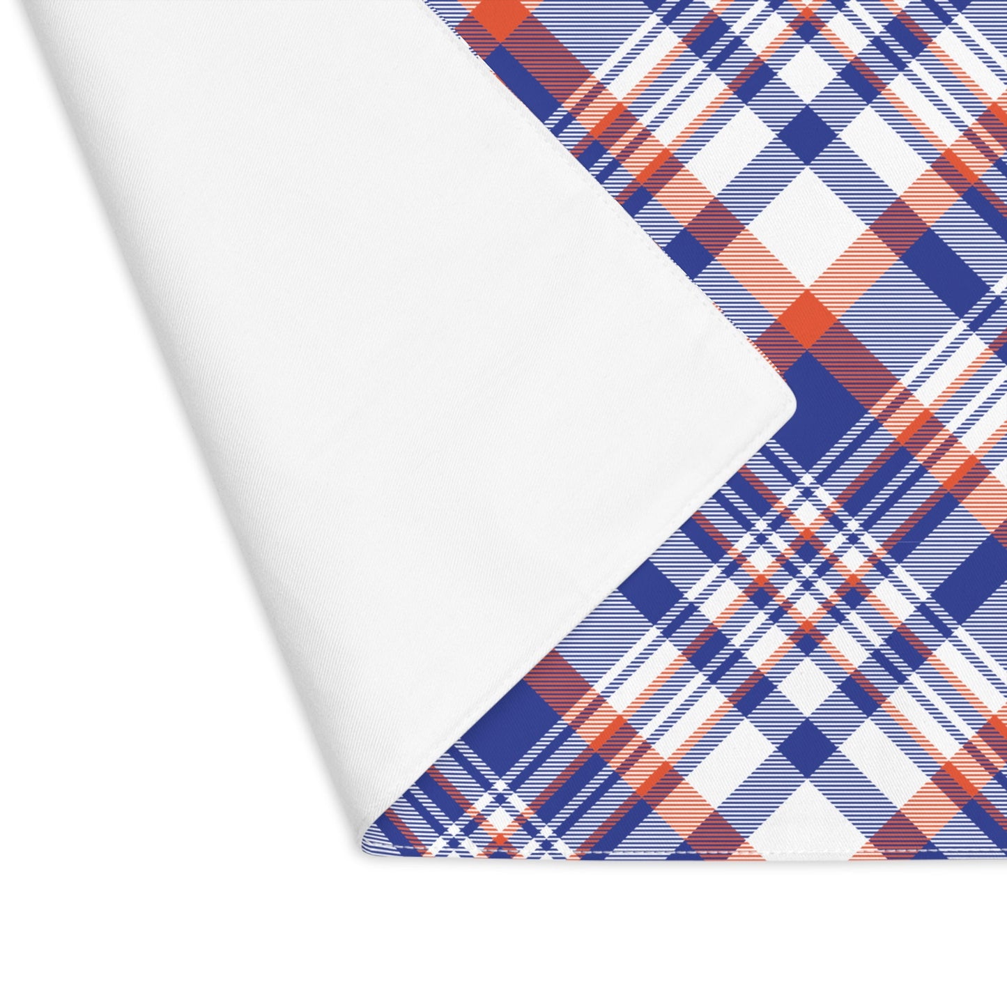 Placemat | Bright Blue & Orange | Tartan