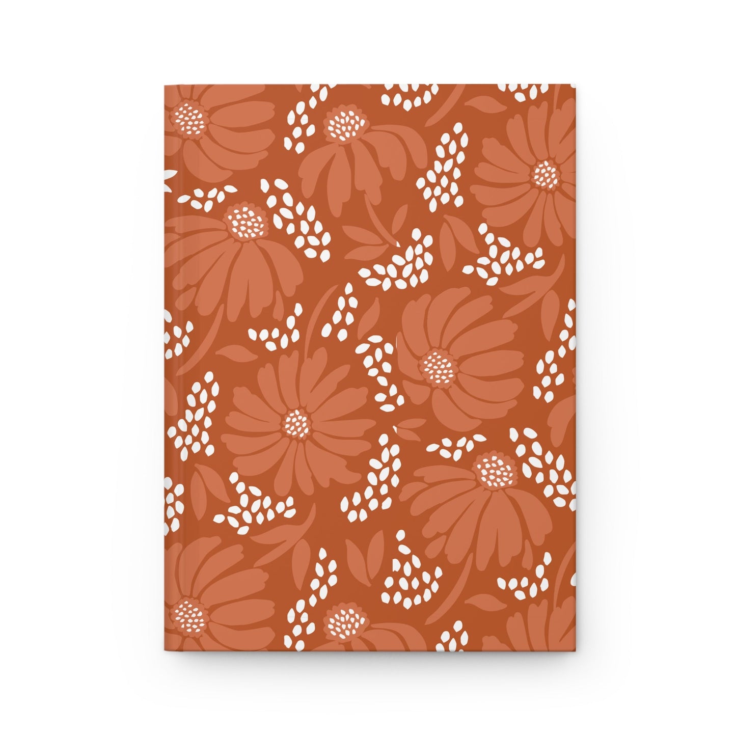 Journal | Dark Orange & White | Bellis
