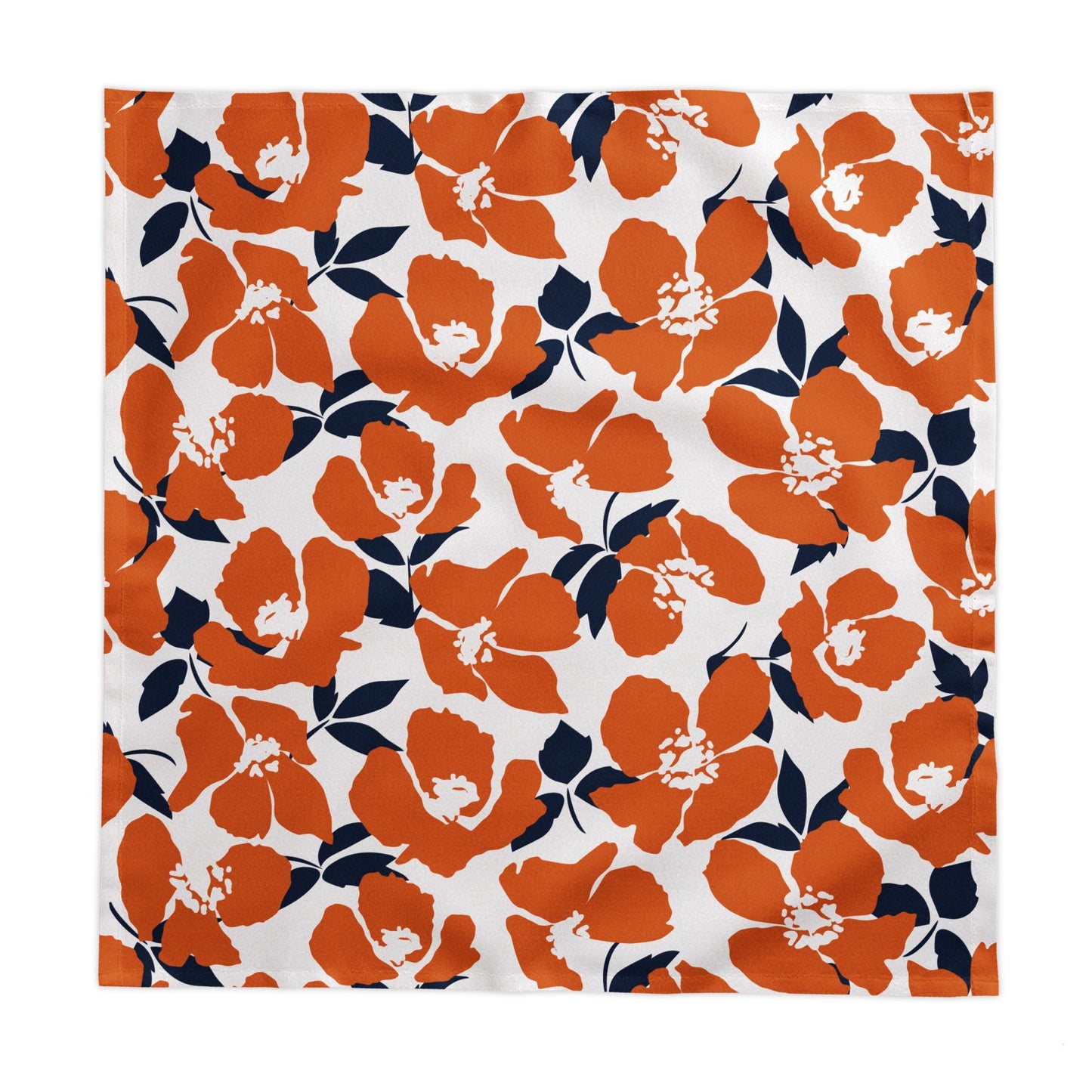 Tablecloth | Orange & Blue | Poppy