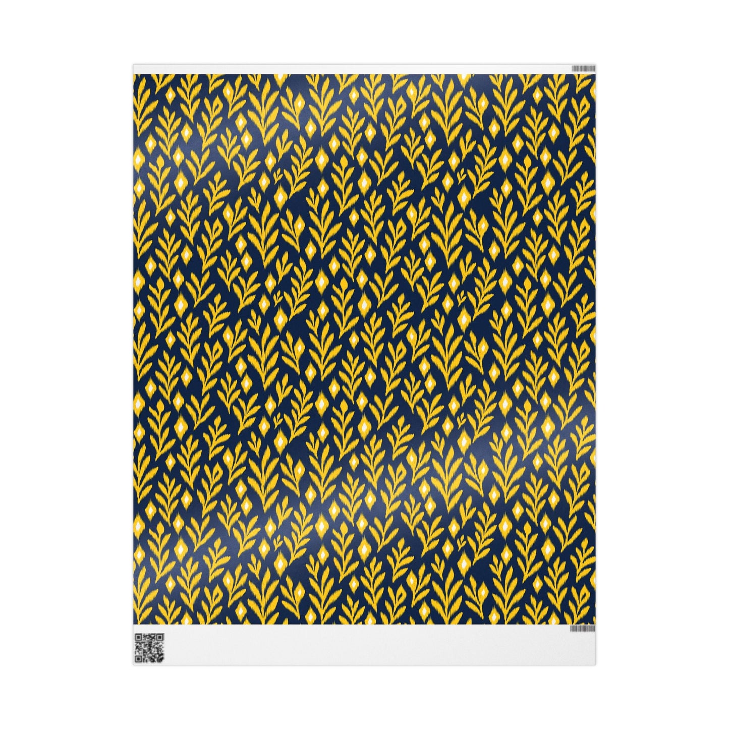 Gift Wrap | Yellow & Blue | Laurel