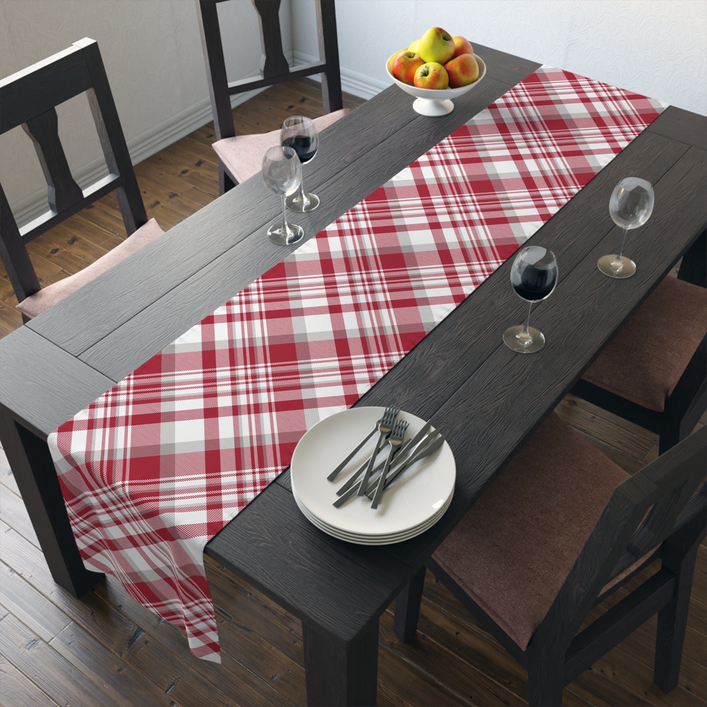 Table Runner | Bloomington, Indiana | Tartan