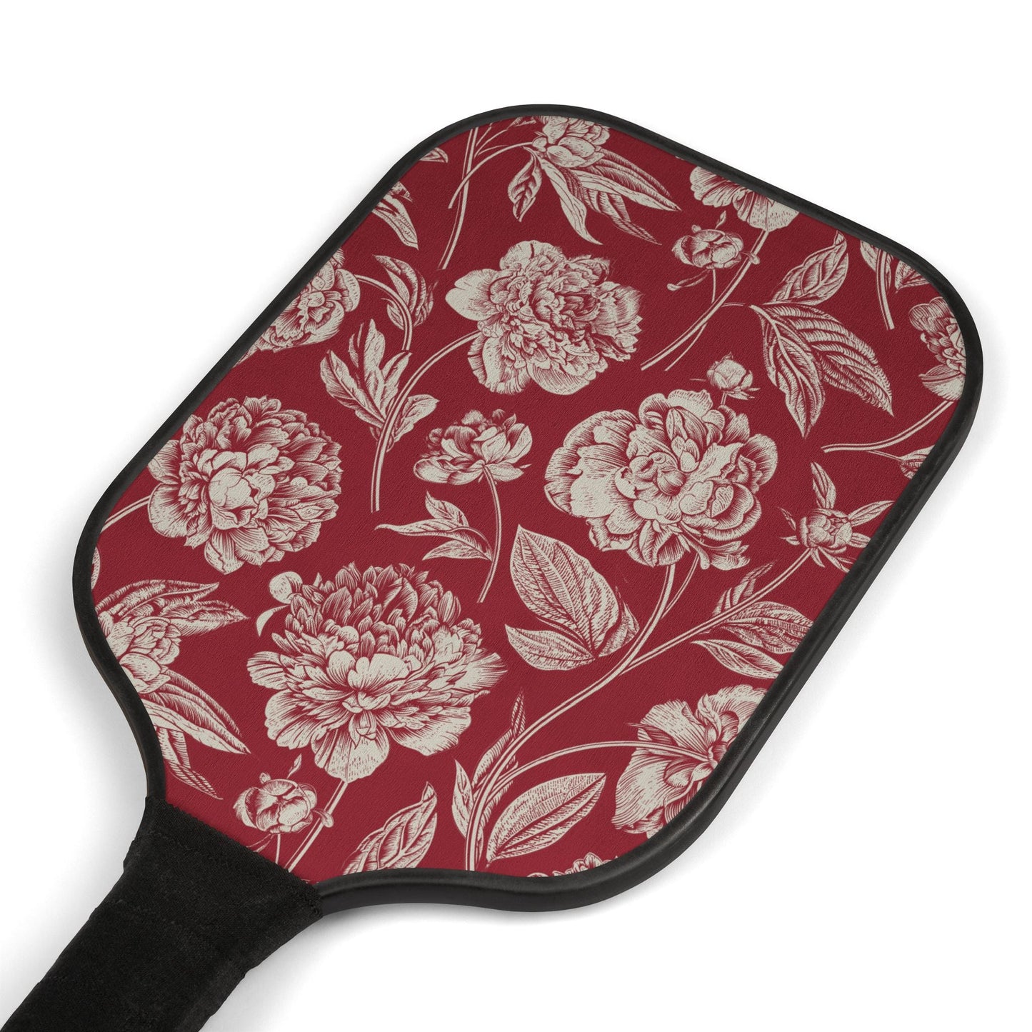 Pickleball Paddle Kit | Maroon & White | Peony