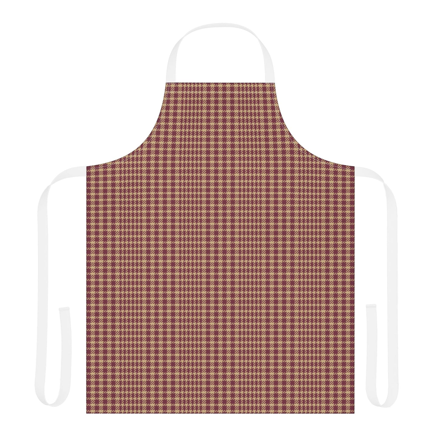 Apron | Maroon & Gold | Tweed