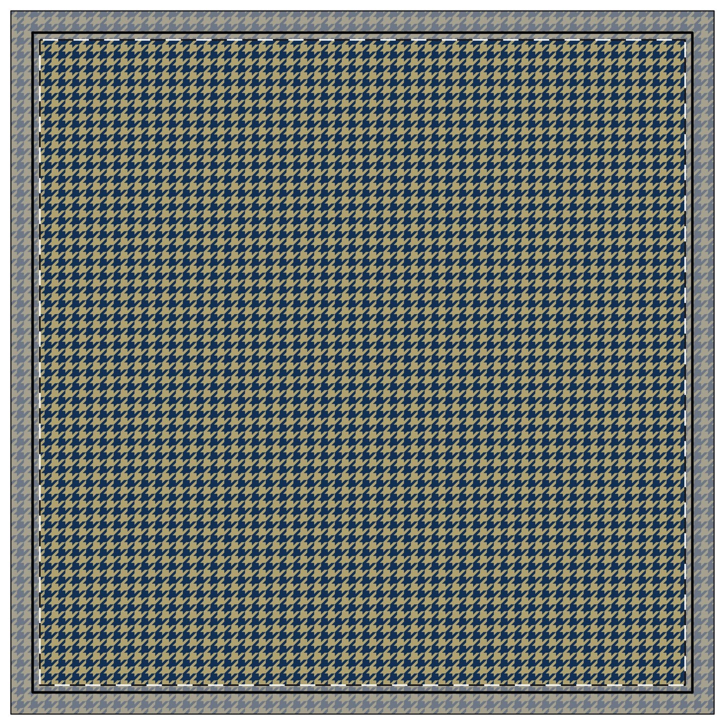 Napkin 4-set | Atlanta, Georgia | Houndstooth