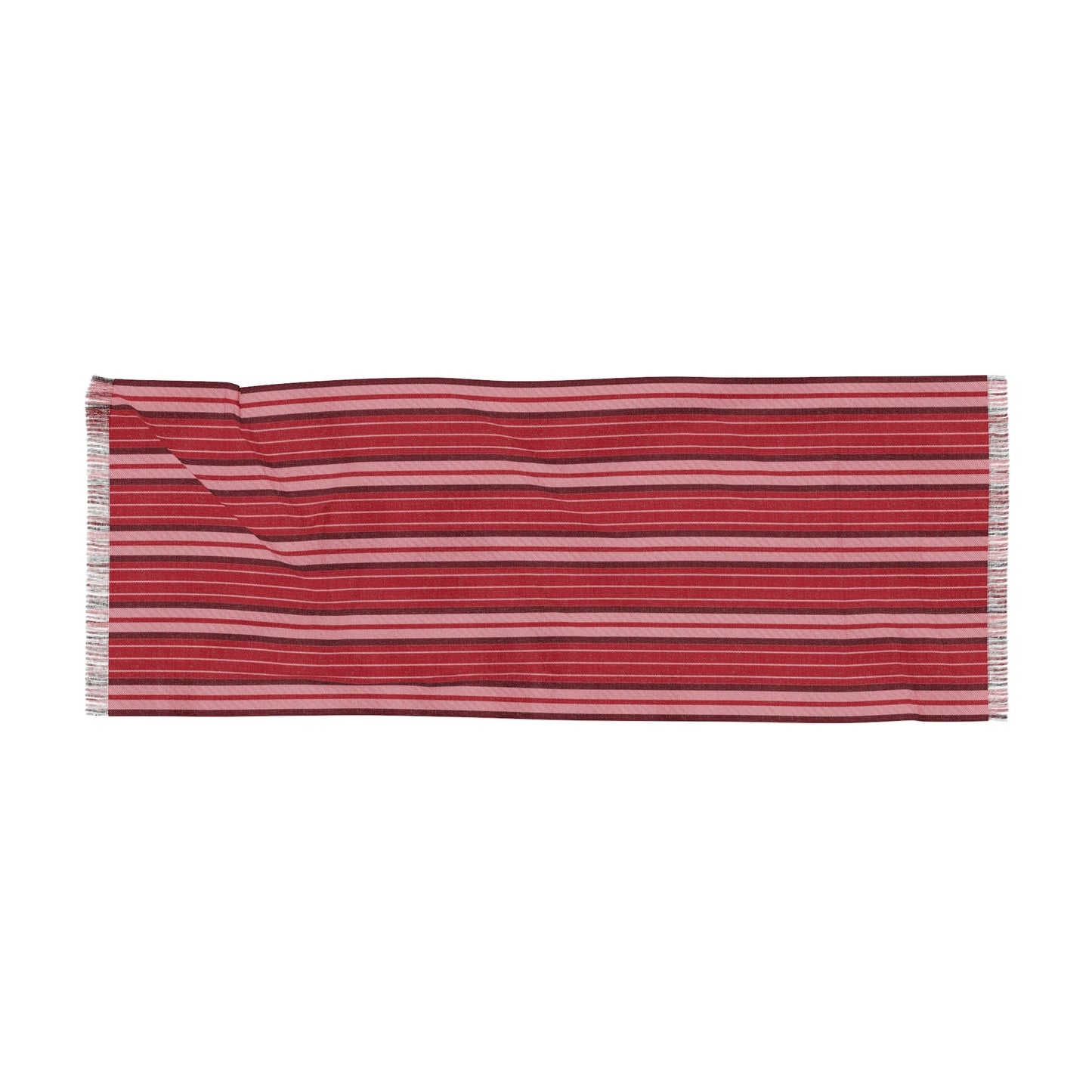 Scarf | Red & Black | Stripe