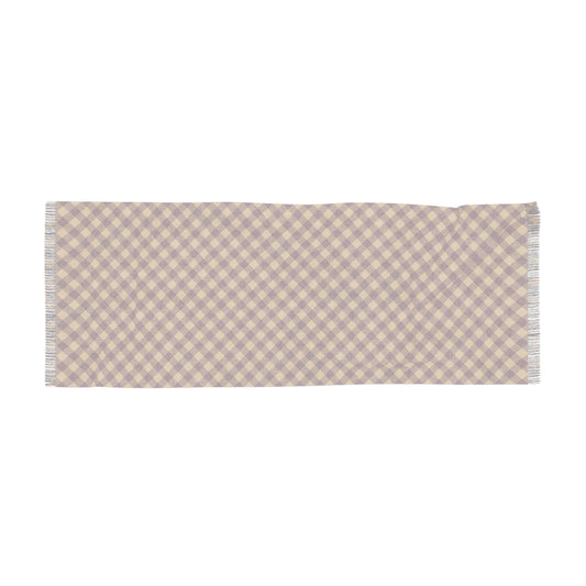 Scarf | Maroon & Gold | Gingham