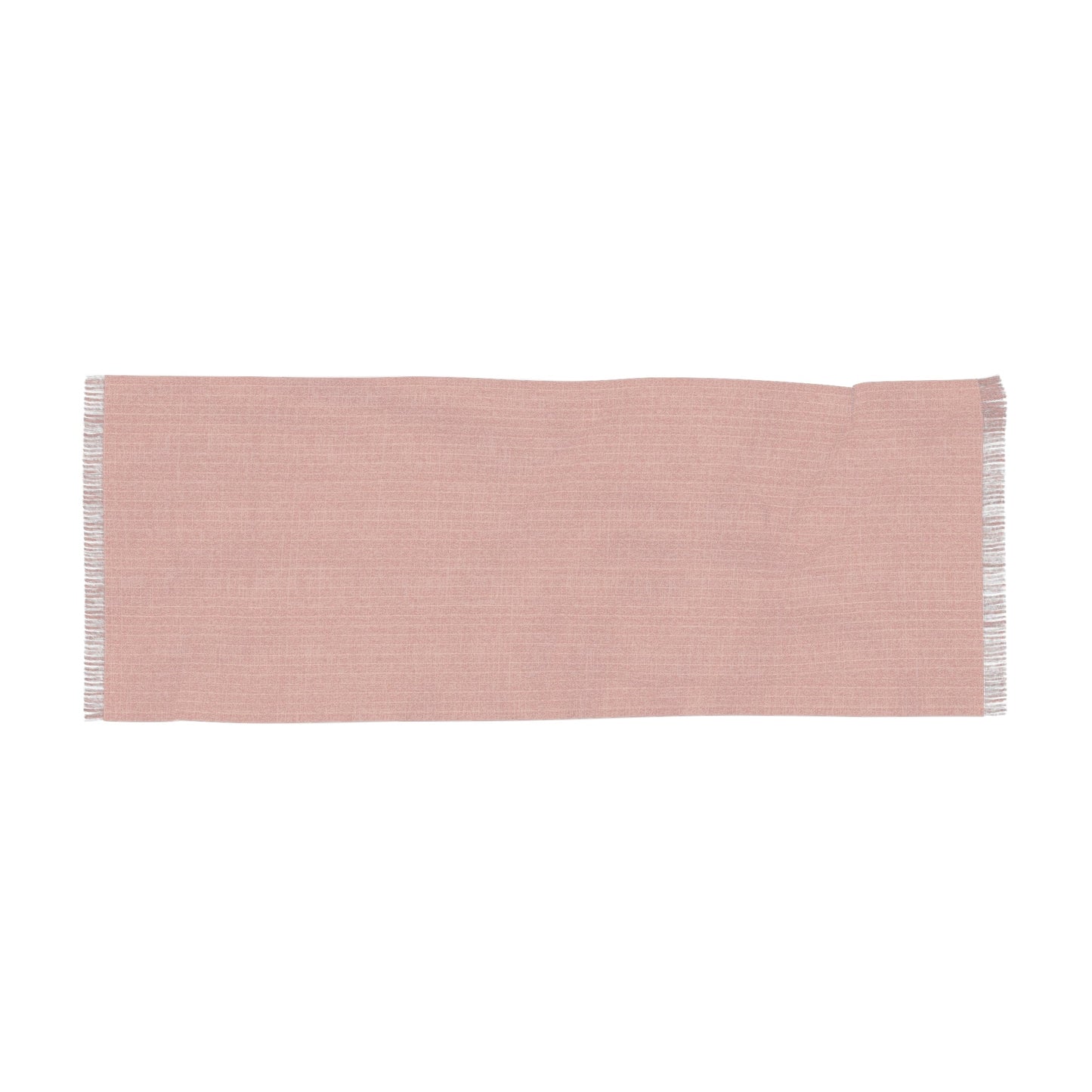 Scarf | Dark Orange & White | Pinstripe