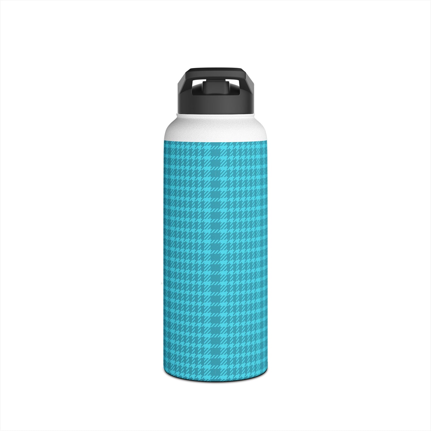 Insulated Water Bottle | Greyhounds | Teal Tartan