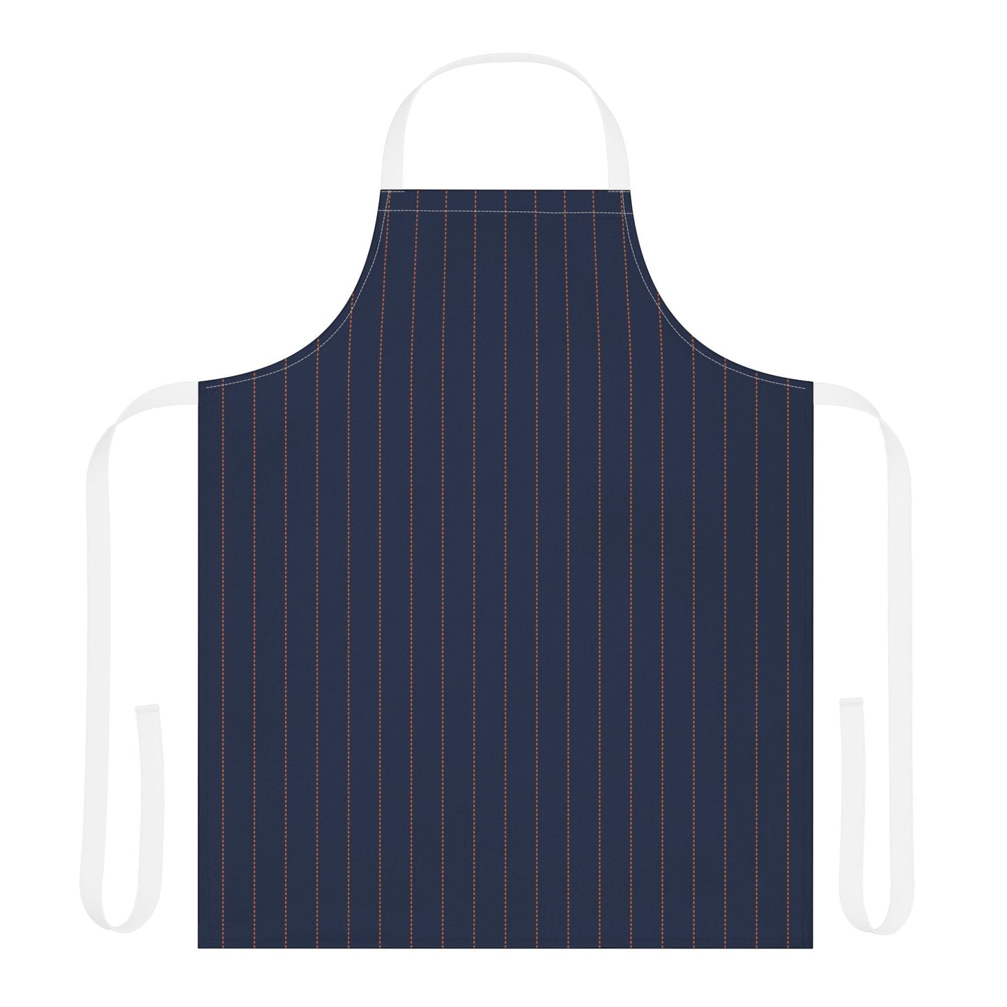 Apron | Orange & Blue | Pinstripe