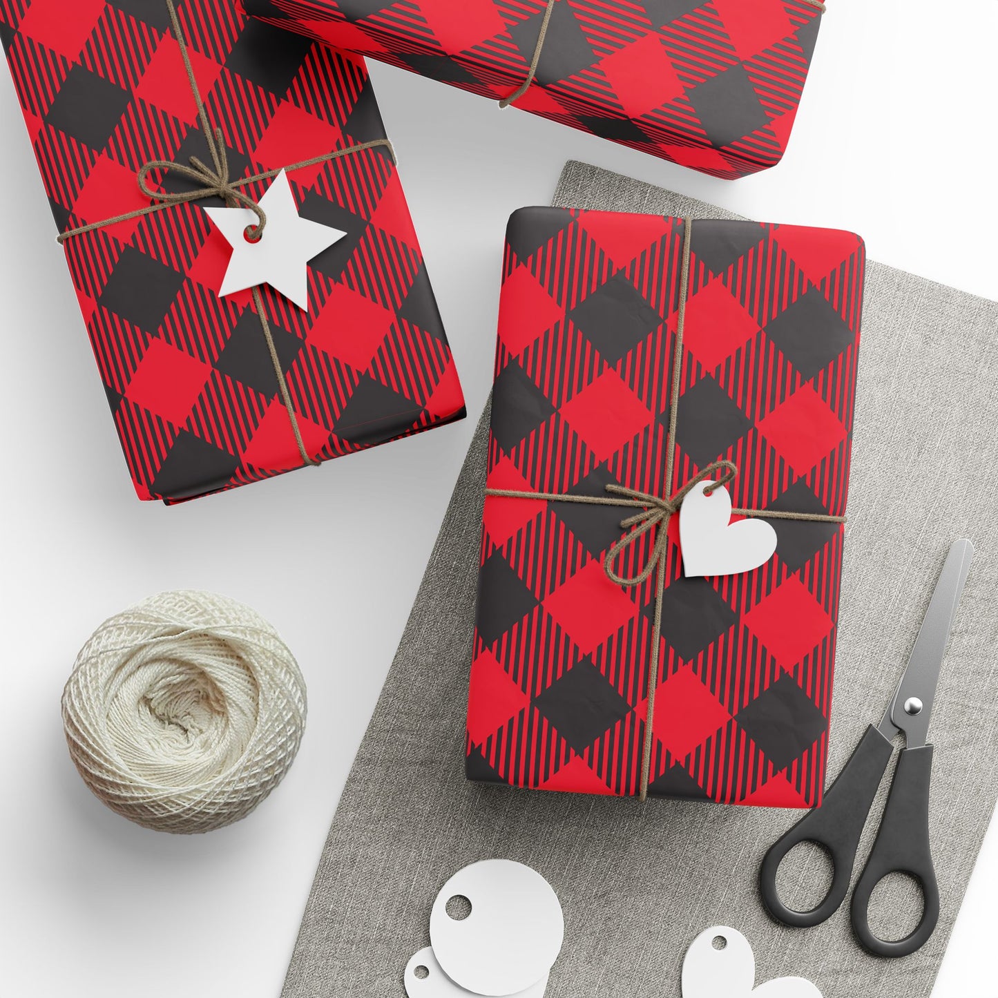 Gift Wrap | Raleigh, North Carolina | Gingham