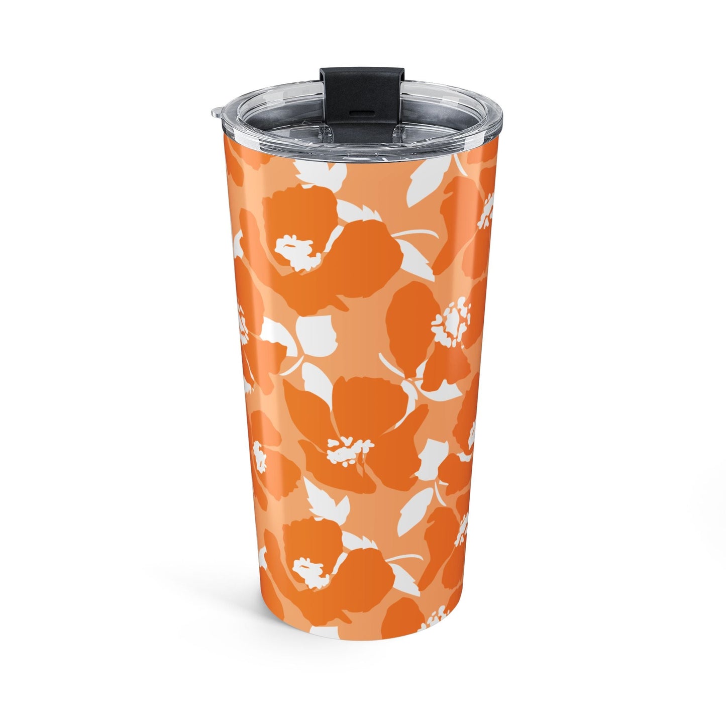 Tumbler | Orange & White | Poppy