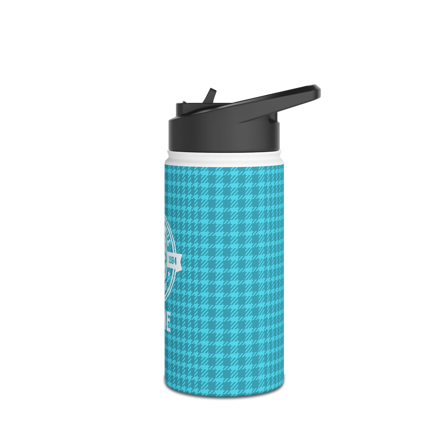 Insulated Water Bottle | Greyhounds | Teal Tartan