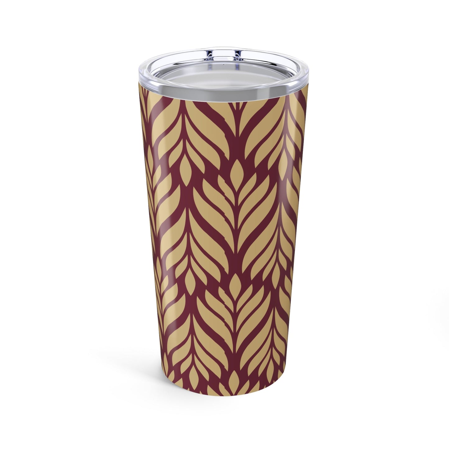 Tumbler | Maroon & Gold | Palm