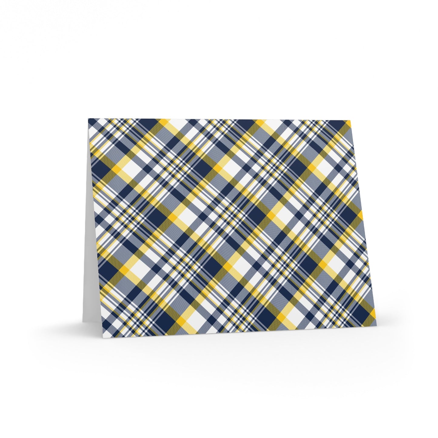 Notecards | Yellow & Blue | Tartan