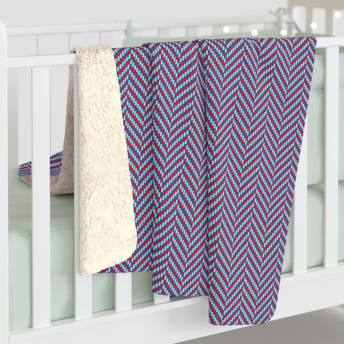 Sherpa Blanket | Oxford, Mississippi | Herringbone