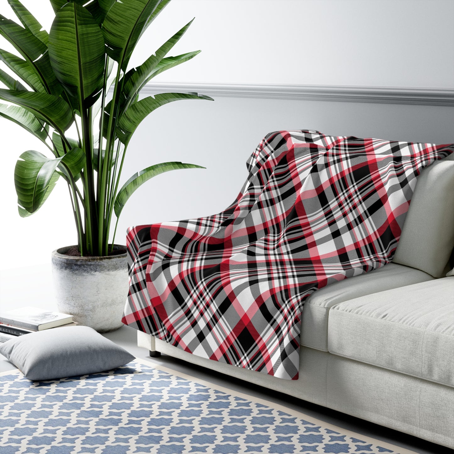 Sherpa Blanket | New Brunswick, New Jersey | Tartan