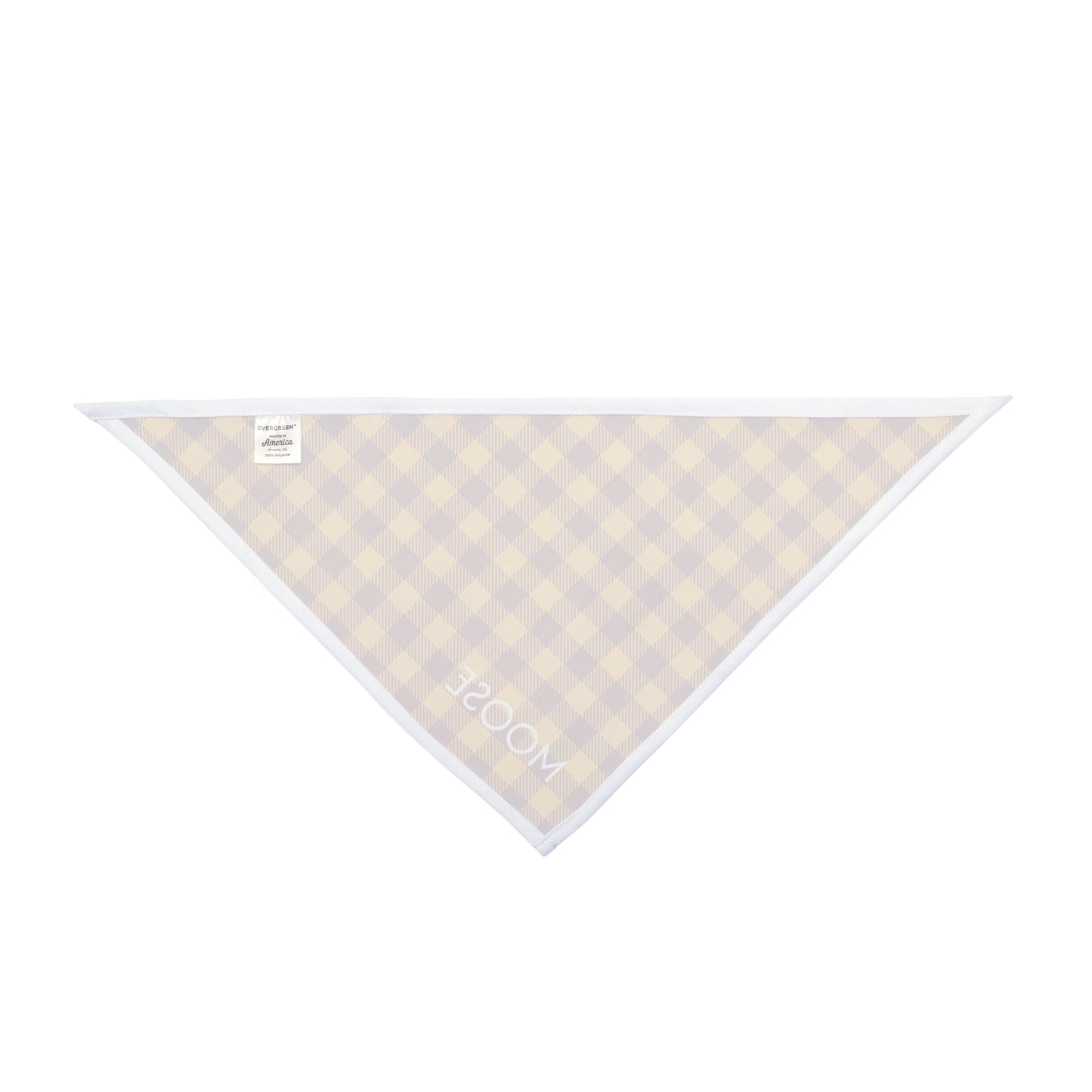 Pet Bandana- Personalized | Red & Yellow | Gingham