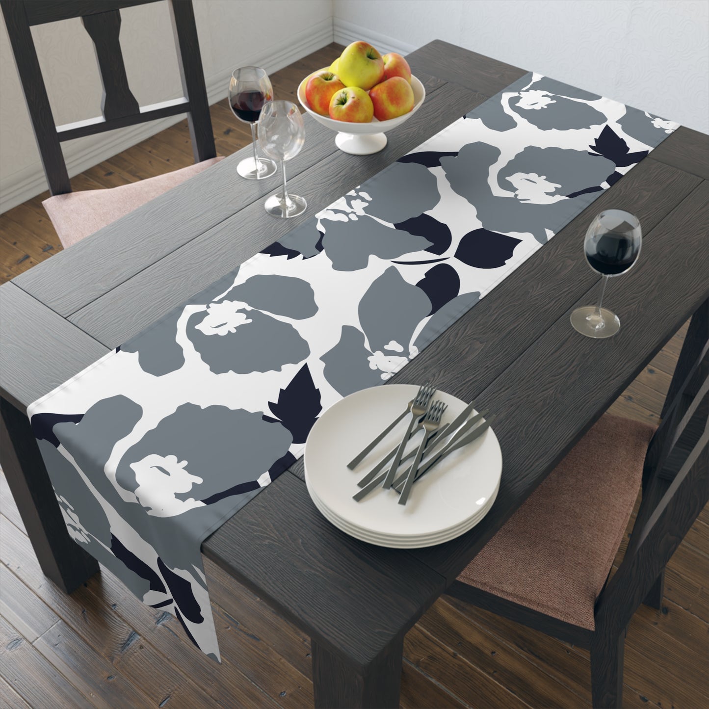 Table Runner | Storrs, Connecticut | Poppy